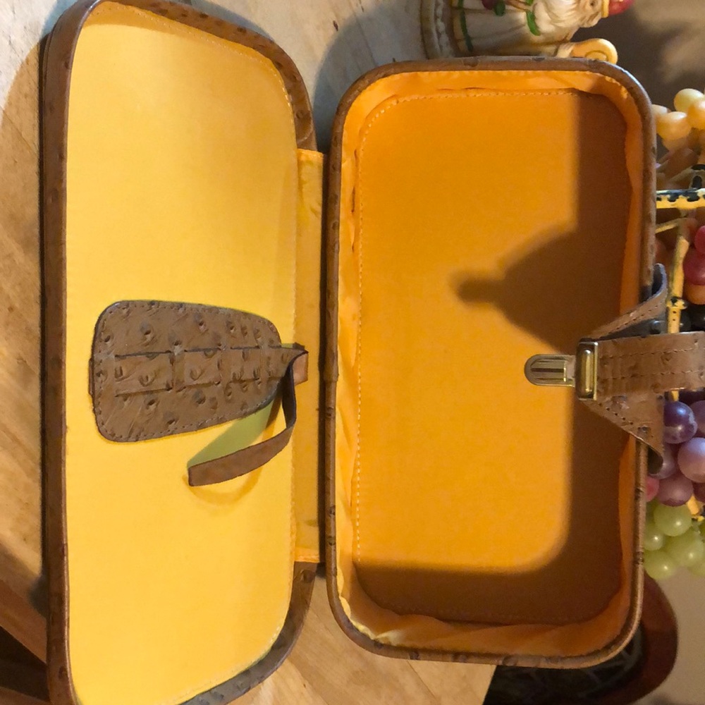 Antique John Wanamaker Ostrich Men’s Cigar Humidor.  Original one of a kind!! - Picture 9 of 11